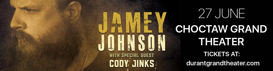 Jamey Johnson & Cody Jinks at Choctaw Grand Theater