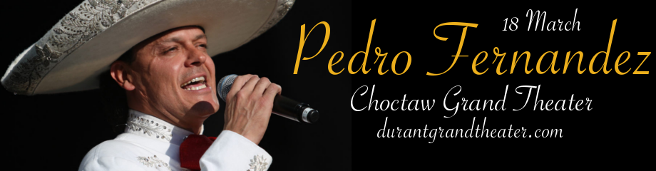 Pedro Fernandez at Choctaw Grand Theater