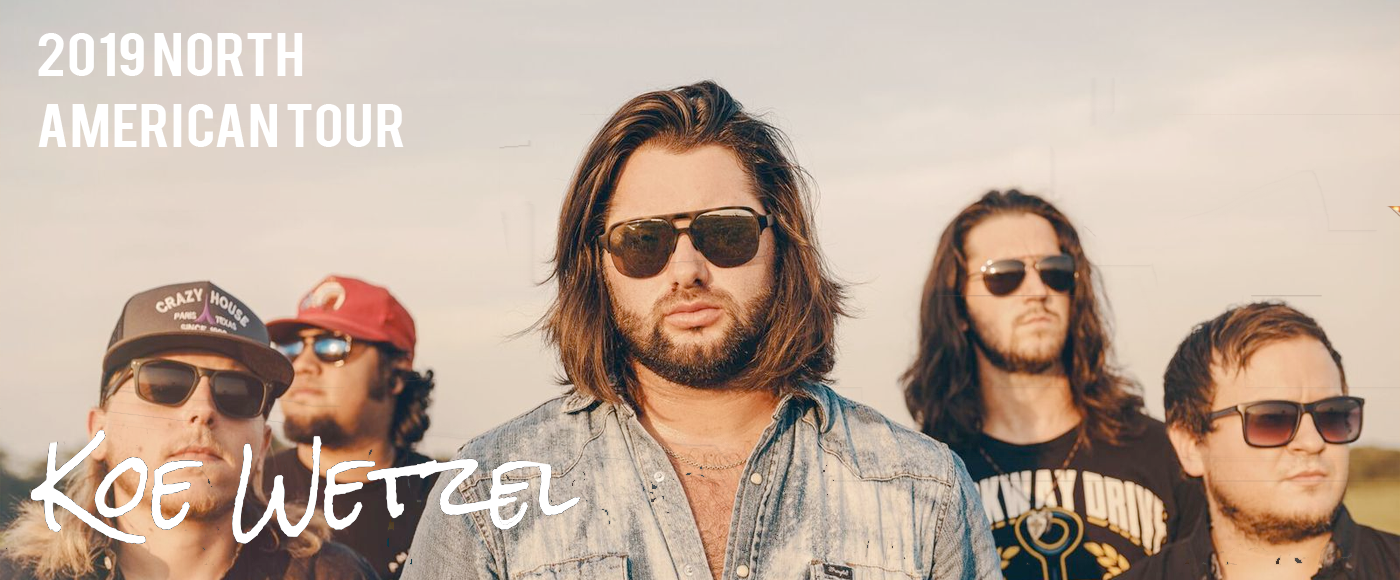 Koe Wetzel at Choctaw Grand Theater