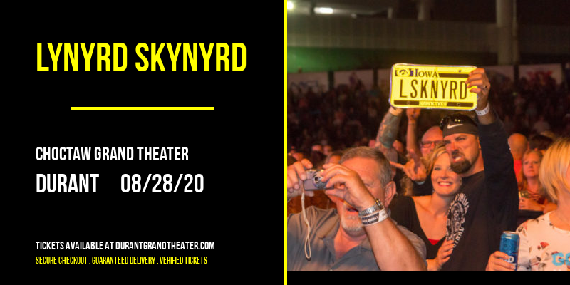 Lynyrd Skynyrd at Choctaw Grand Theater tickets Lynyrd Skynyrd at Choctaw Grand Theater