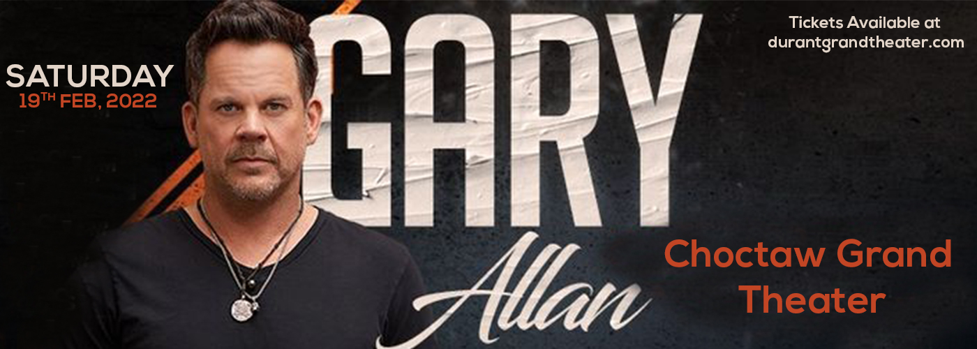 Gary Allan at Choctaw Grand Theater