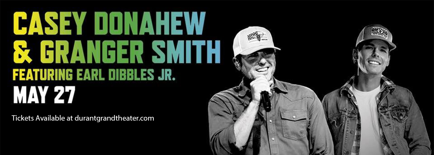 Casey Donahew, Granger Smith & Earl Dibbles Jr. at Choctaw Grand Theater