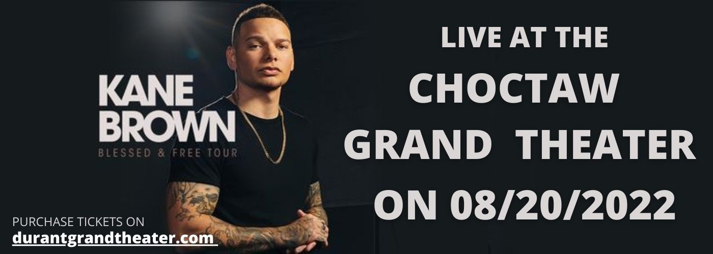 Kane Brown at Choctaw Grand Theater