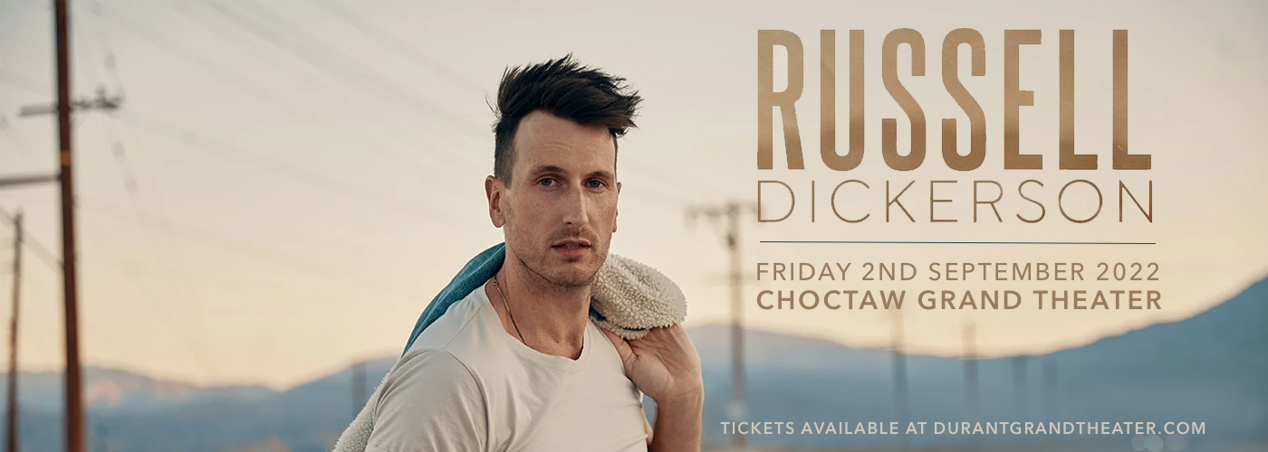 Russell Dickerson at Choctaw Grand Theater