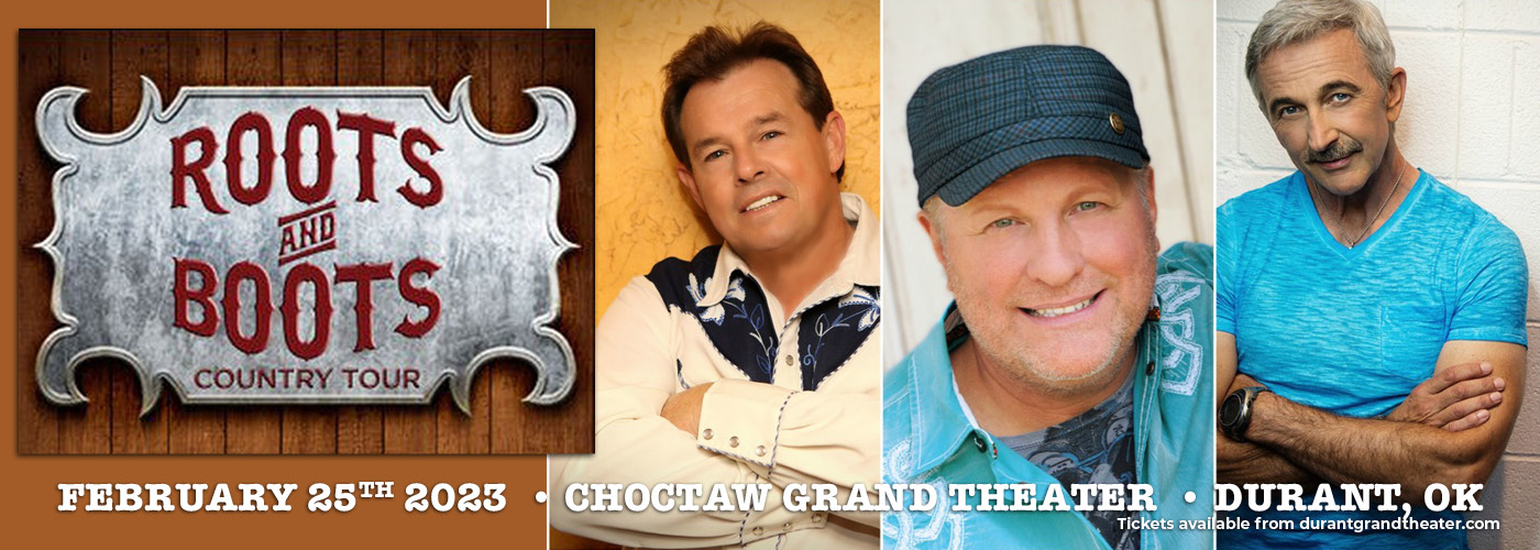 Roots and Boots: Sammy Kershaw, Collin Raye & Aaron Tippin at Choctaw Grand Theater