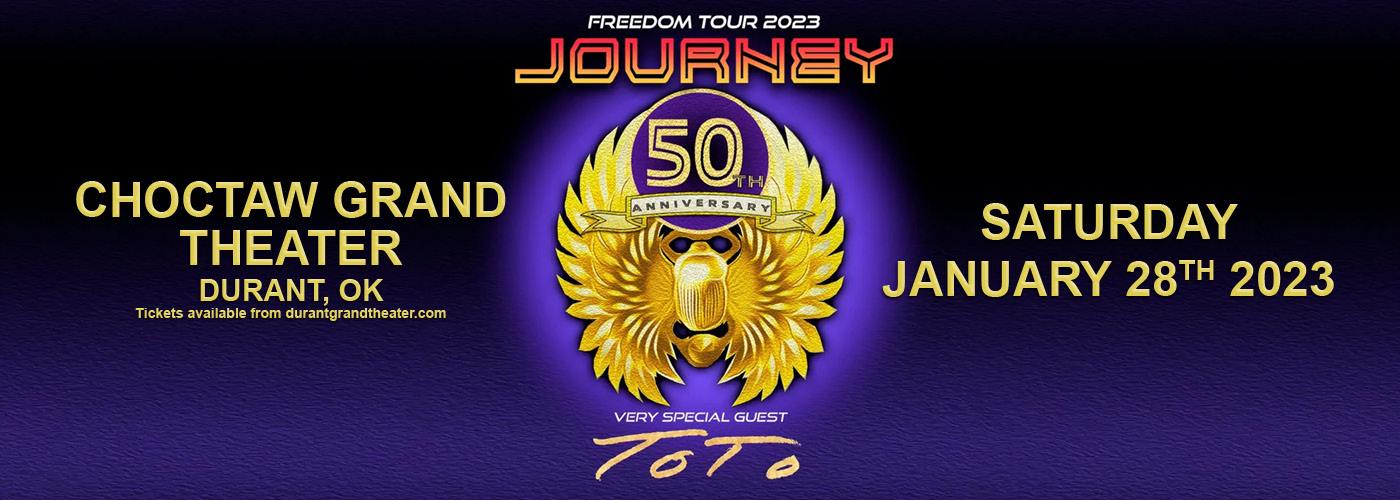 Journey: Freedom Tour 2023 with ToTo at Choctaw Grand Theater