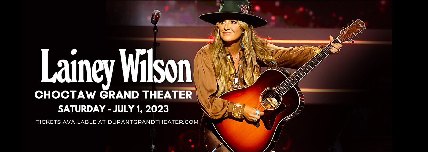 Lainey Wilson at Choctaw Grand Theater