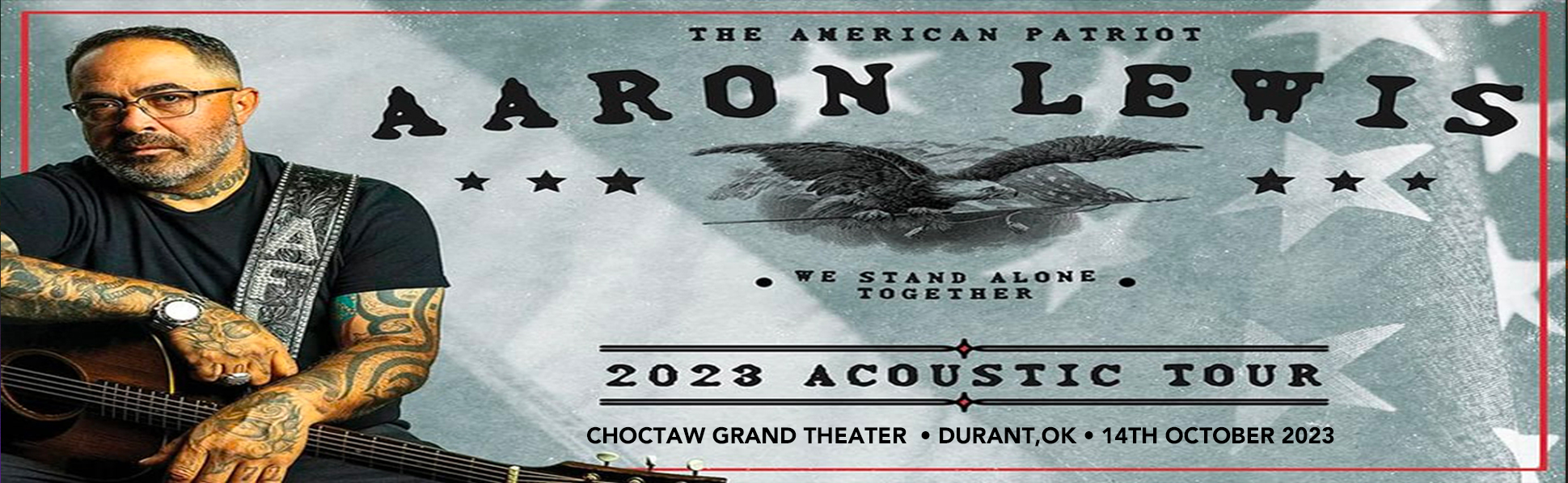 Aaron Lewis at Choctaw Grand Theater