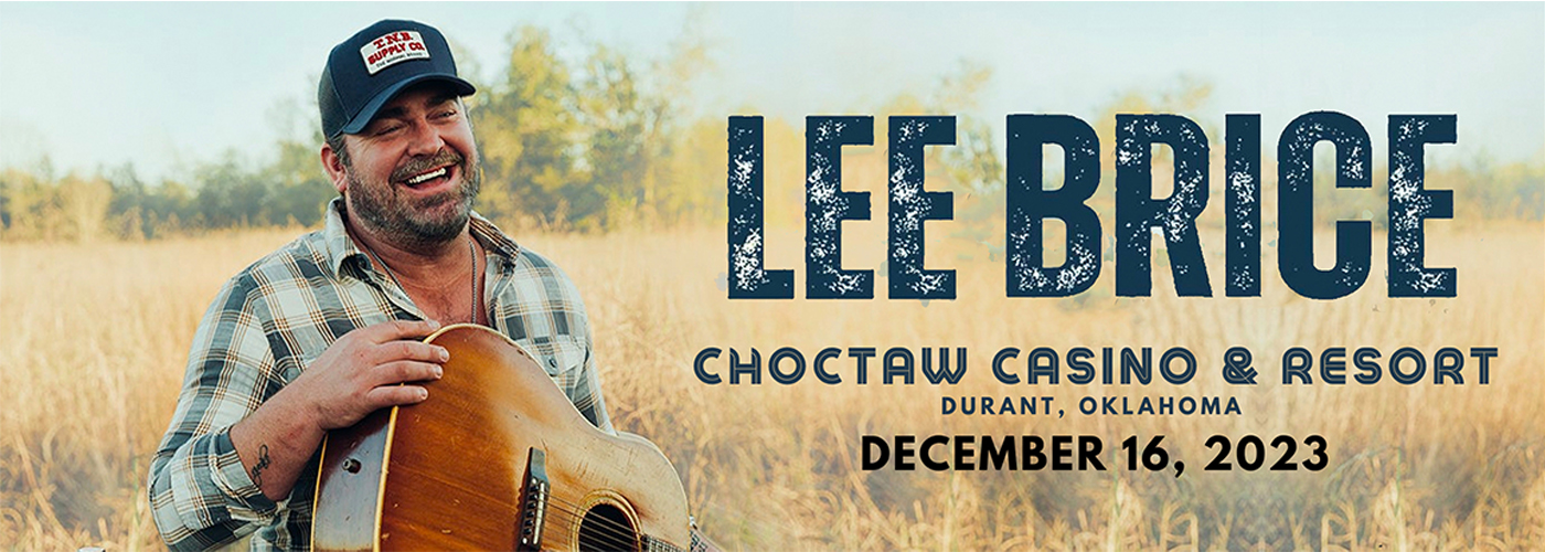 Lee Brice at Choctaw Grand Theater