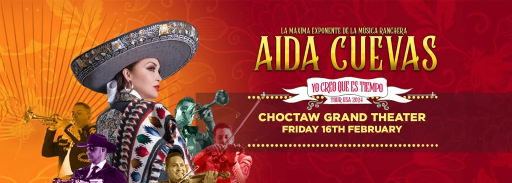 Aida Cuevas at Choctaw Casino & Resort