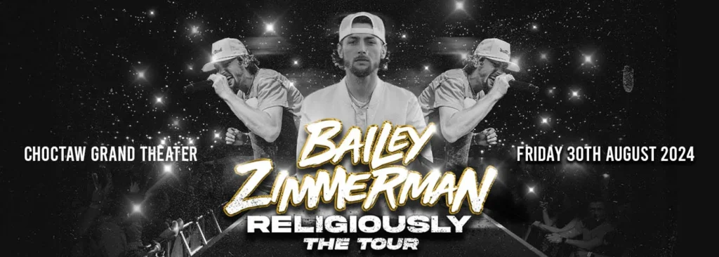 Bailey Zimmerman at Choctaw Casino & Resort