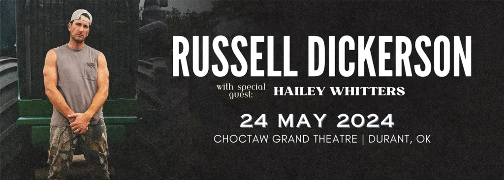 Russell Dickerson at Choctaw Casino & Resort