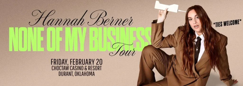 Hannah Berner at Choctaw Casino & Resort