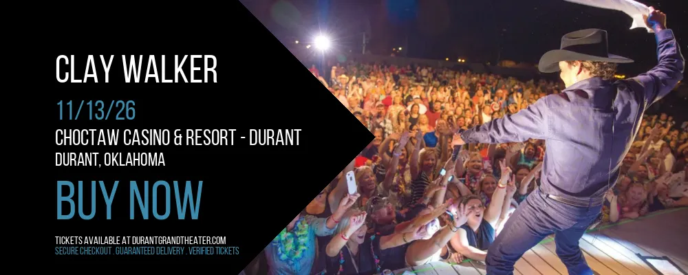 Clay Walker at Choctaw Casino & Resort