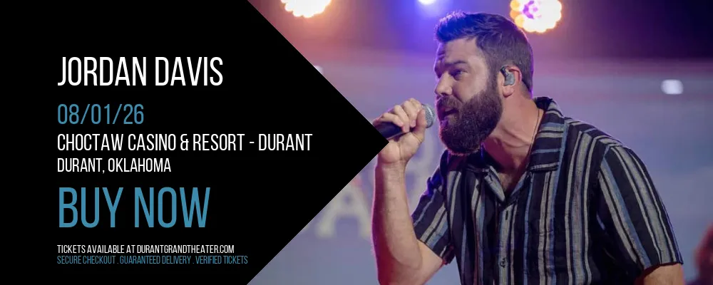 Jordan Davis at Choctaw Casino & Resort