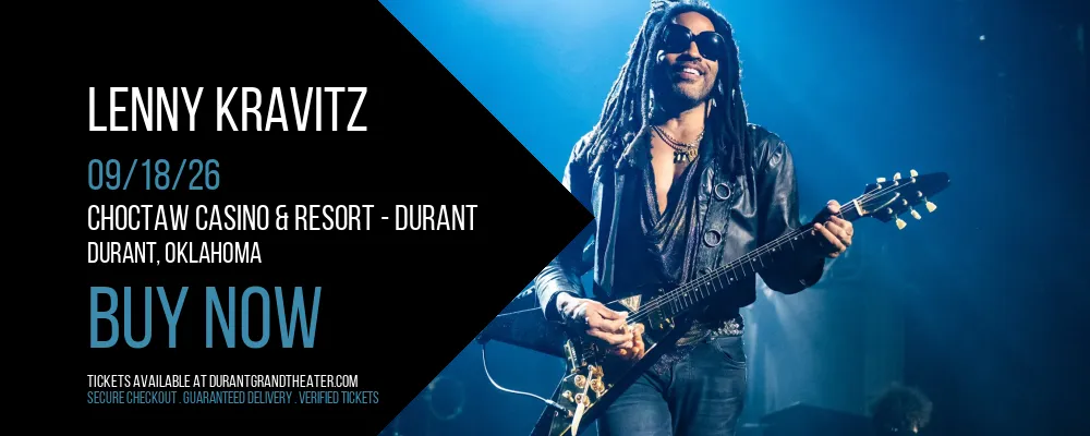 Lenny Kravitz at Choctaw Casino & Resort
